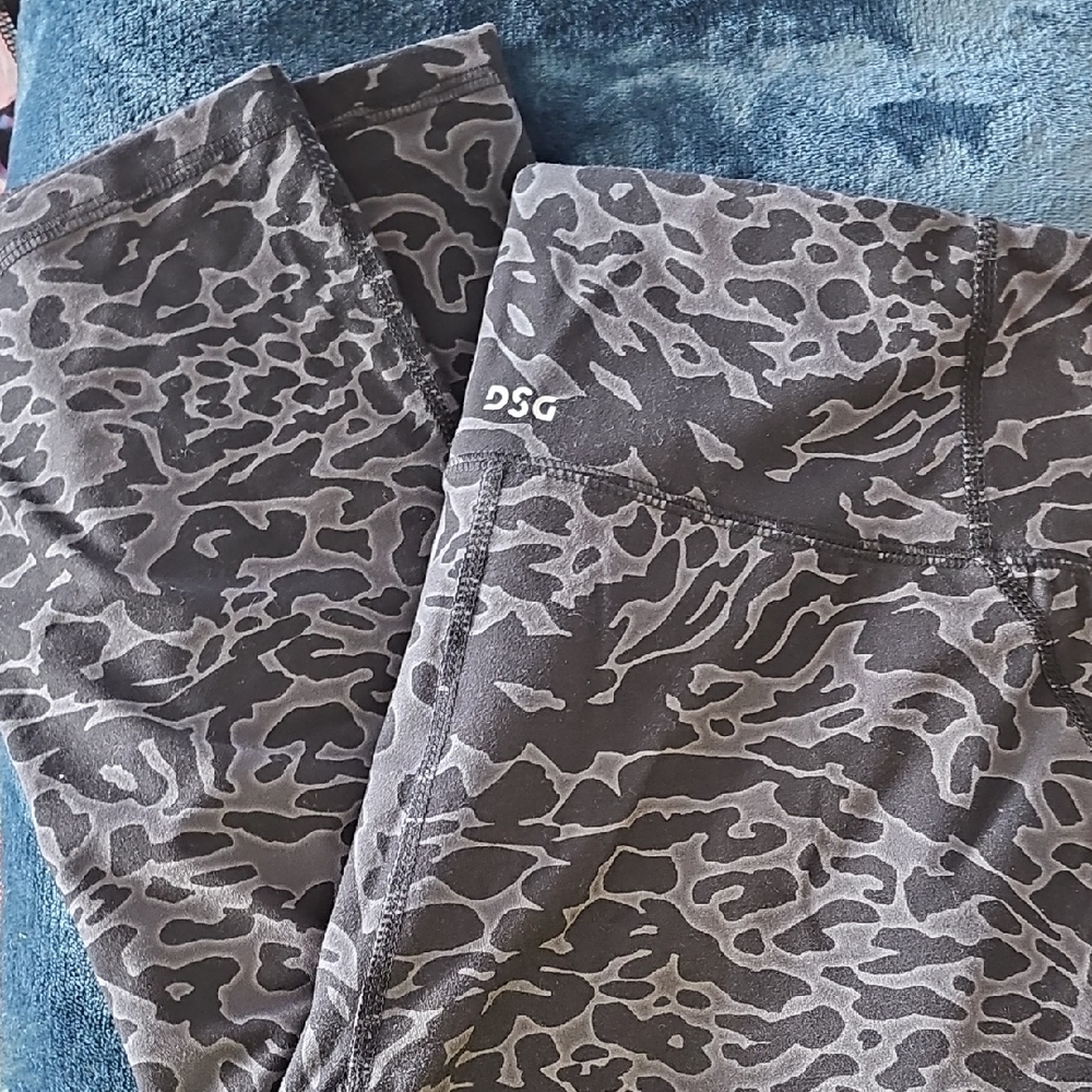 DSG Charcoal Camouflage Leggings